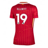 Camisa de time de futebol Liverpool Harvey Elliott #19 Replicas 1º Equipamento Feminina 2024-25 Manga Curta